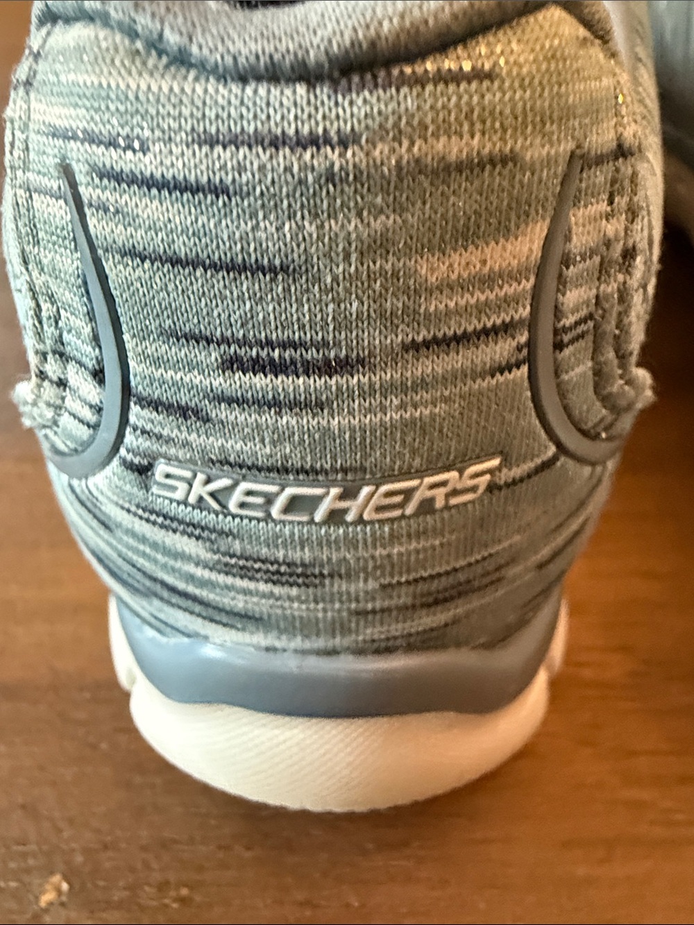 Cool Colors and ComfySkechers Women's Sky Blue Slip-On Athletic Sneaker Size 7.5 - Picture 6 of 8